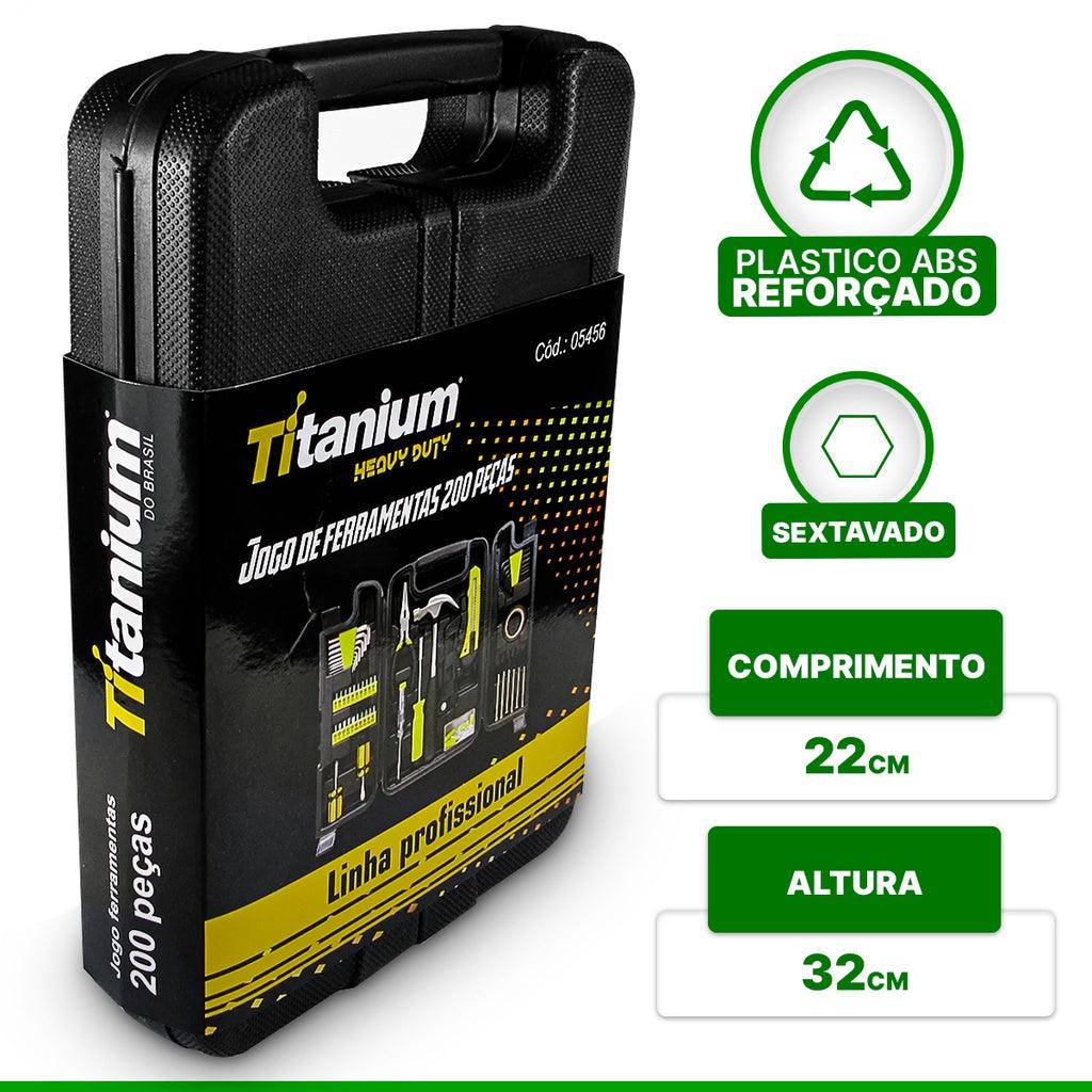 Kit Jogo Ferramentas Com 200 Peças - Vamos às Compras