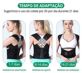 Colete Corretor Postural protetor Lombar